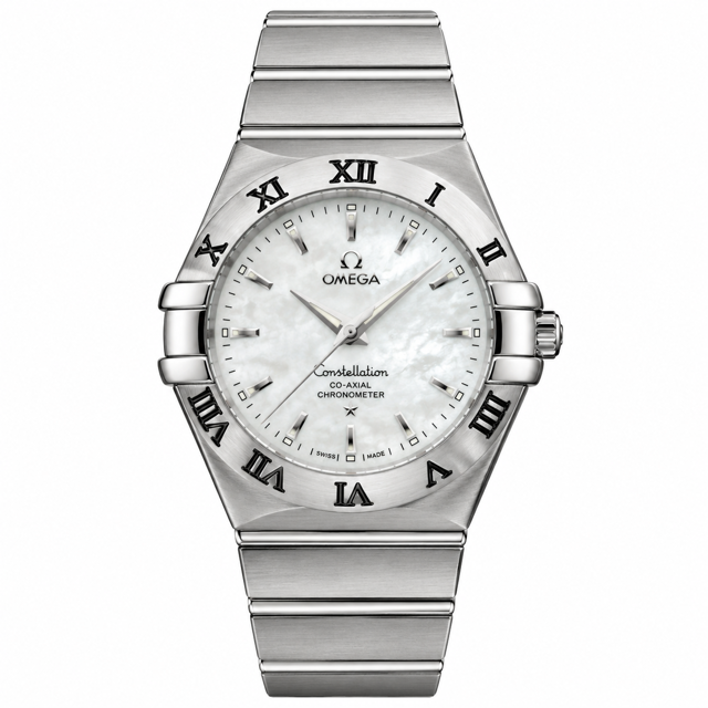 ساعت زنانه امگا کانسلیشن صدفی Omega Constellation
